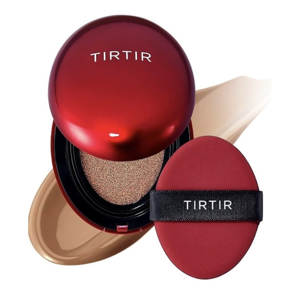 NEW TIRTIR Mask Fit Red Cushion Foundation 37C Almond‎ (0.63 Fl Oz)